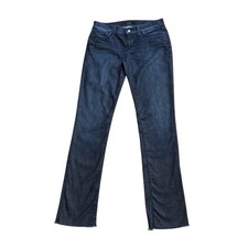 Joe's Jeans Cigarette Womens 27 Dark Wash Blue Slim Straight Denim 31.5" Inseam