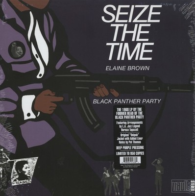 Elaine Brown - Seize The Time (LP, colored Vinyl, Ltd.) - Vinyl Soul