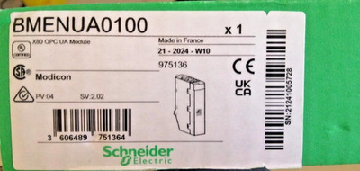 BMENUA0100 BRAND NEW Schneider Electric Modicon BME-NUA-0100 X80 2024