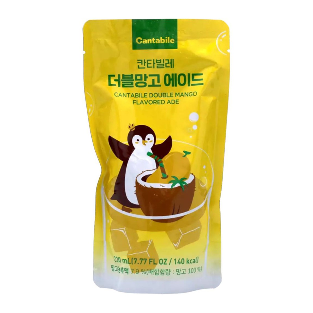 Cantabile Doble Sabor A Mango De Pura Pulpa De Mango 230ml