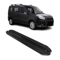 Trittbretter Seitenschweller FüR Fiat Doblo L1 Kurzer 2010-2024 Alu Schwarz 2Tlg