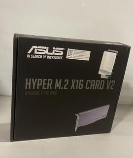 ASUS Hyper M.2 x16 NVMe Expansion Card PCIe 3.0 RAID