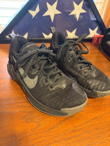 Nike Giannis Immortality GS Size 5Y Basketball Shoes Black Anthracite DB6081-009 - Picture 1 of 13