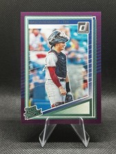 2025 Panini Donruss - Rated Prospects Malcolm Moore #124 (RC) Purple