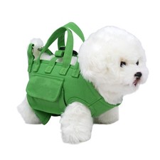 Dog Harness with Leash  Adjustable Shoulder Strap, Dog Sling Carrier for 6    1