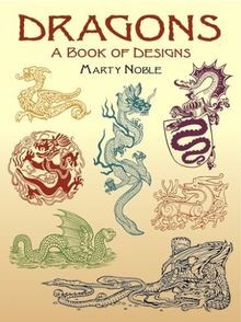 Dragons: A Book of Designs (Dover Pictorial Archives) vo... | Buch | Zustand gut