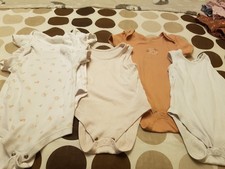 5 Girl's vests size 12 / 18 months from Primark, George and TU