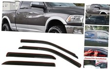 in-Channel Style Smoke Window Sun Rain Visor Vent Guard Deflector Shade