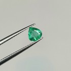 0.43 Ct Natural Zambian Green Emerald Nice Luster Pear Beautiful Cut - G- 161 — photo 1