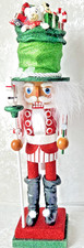Kurt Adler Hollywood Toy Sack Hat Nutcracker 18" Design By Holly Adler