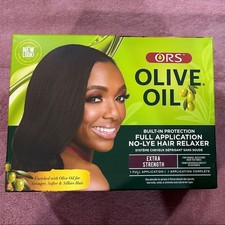 Olive Oil Hair Relaxer Kit - Green