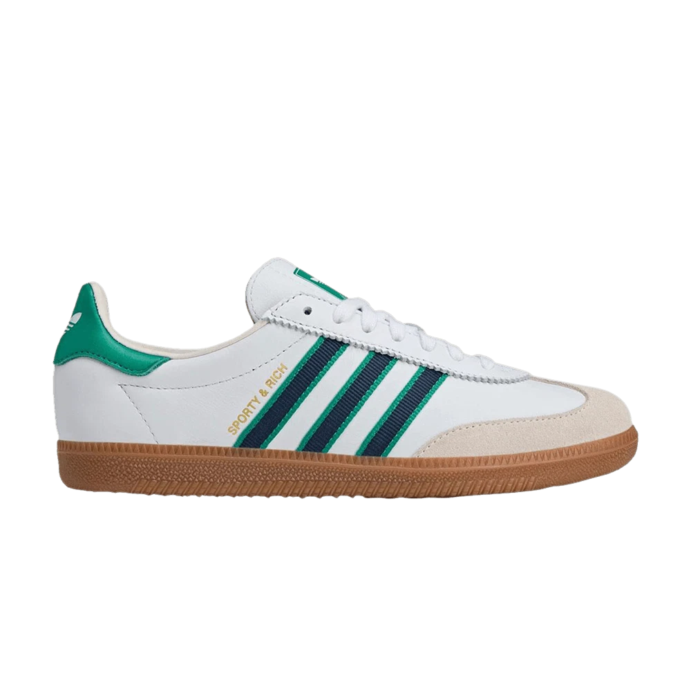 Sporty & Rich x adidas AS 250 White Green for Sale | Authenticity