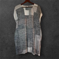 Wilfred Free Abstract Pattern Knit Tunic Dress - Size S