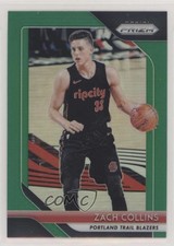 2018-19 Panini Prizm Green Prizm Zach Collins #141 1u6