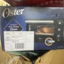OSTER Compact Air Fryer Countertop Oven 6 Functions