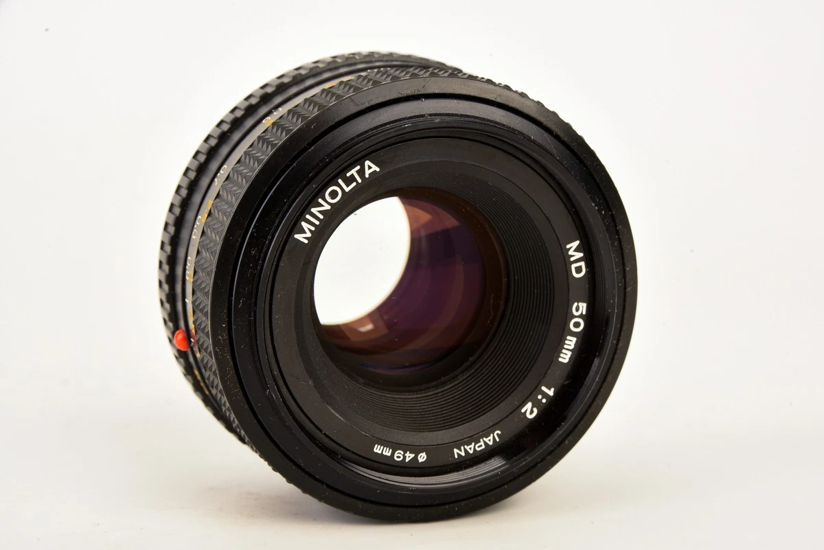 Minolta MD f/2 Camera Lenses 50mm Focal for sale | eBay
