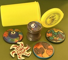 90s Nostalgia! P.O.G. LOT --  (4) POG Slammer...