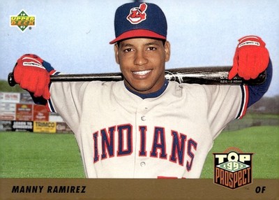 1993 Upper Deck #433 Manny Ramirez Gold Hologram