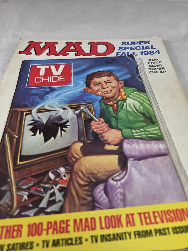 REVISTA MAD OTOÑO 1984 SUPER ESPECIAL - 100 PÁGINAS MIRA TELEVISIÓN TV CHIDE en muy buen estado Foto 2 de 4