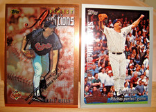 Lot of (2) 1996-99 Topps Mlb Cards David Well, NM