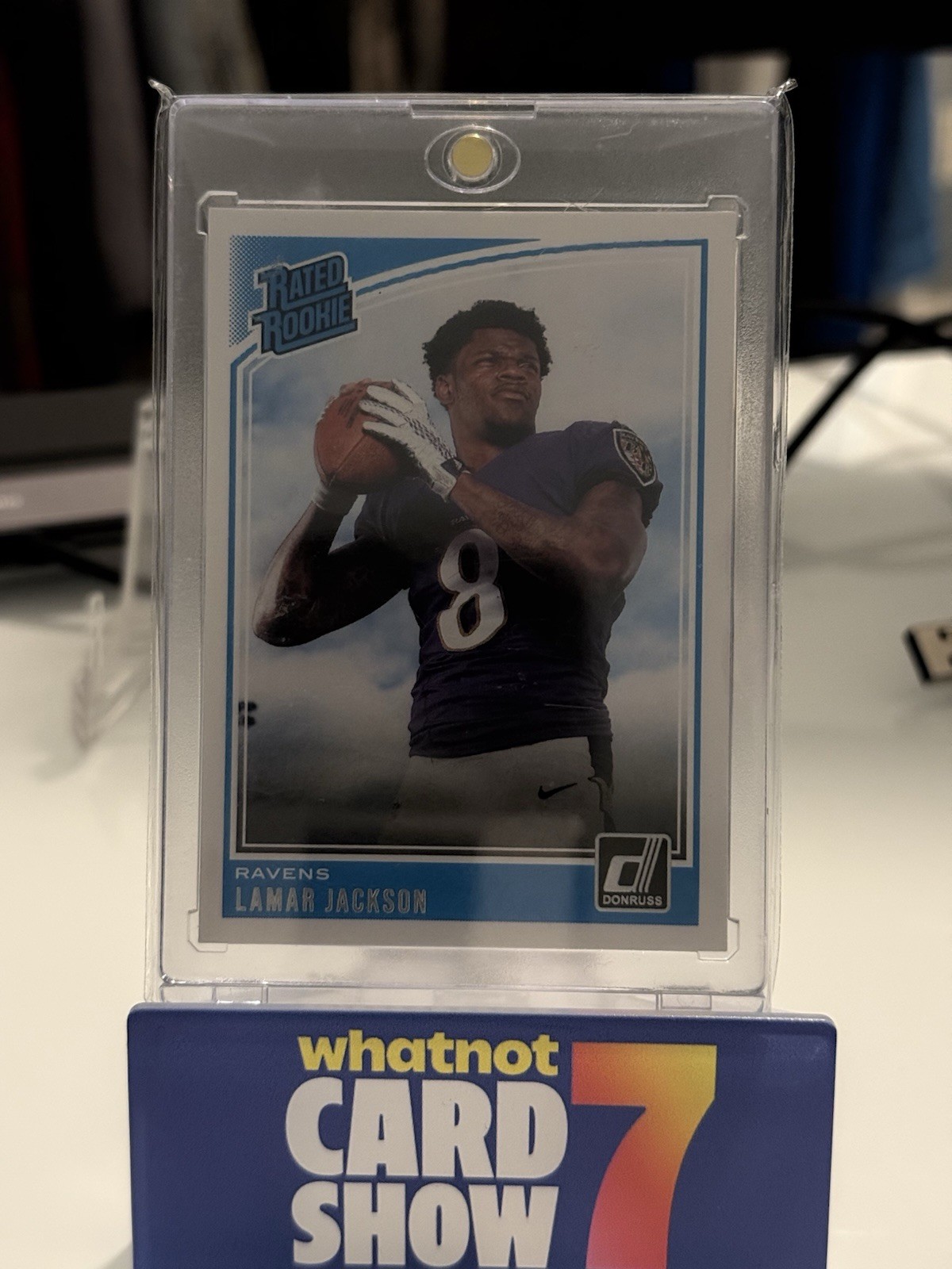 2018 Panini Donruss - Rated Rookie Lamar Jackson #317 (RC)