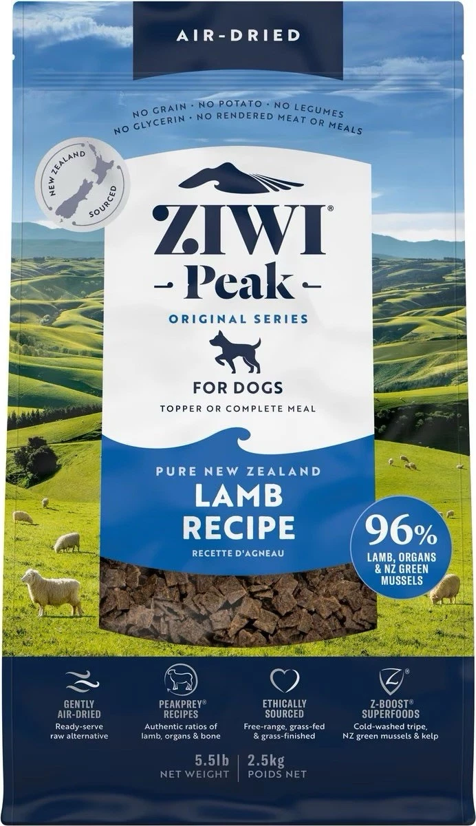 5.5# Ziwi Peak Air-Dried Lamb Dog Food