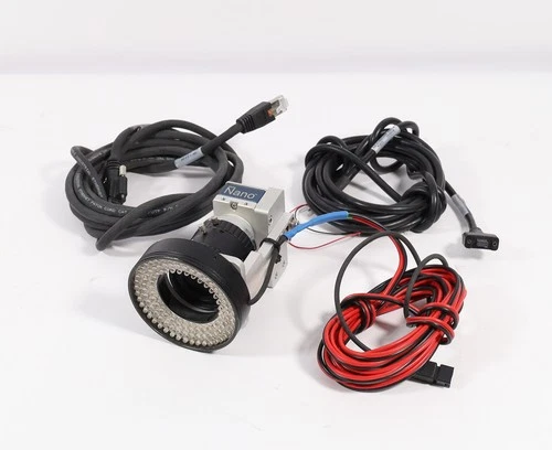 Teledyne Dalsa Genie Nano GigE G3-GM10-M1280 Camera, Cables & 35mm Lens!