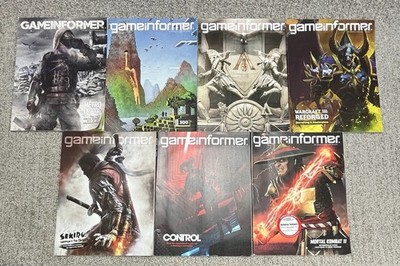 Game Informer Magazine 7 Lot 2018-2019 #300 Milestone Issue #310 Sekiro #305 AC