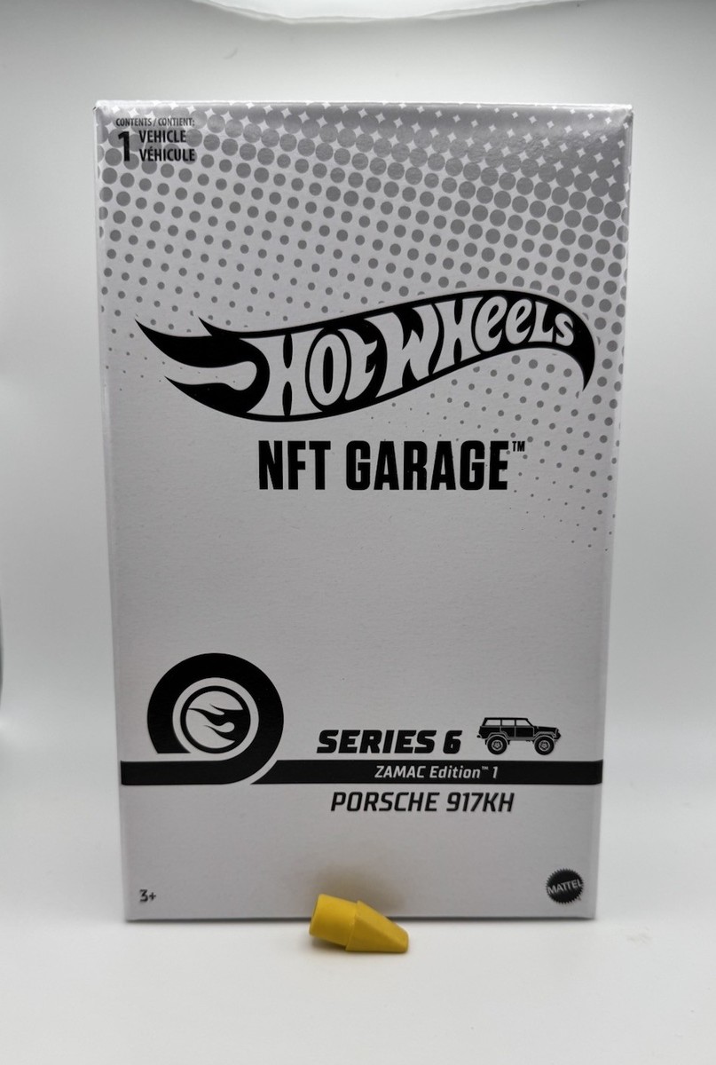 ミニカー Hot Wheels Porsche 917KH ZAMAC NFTGARAGE Hot Wheels NFTH Garage UNSPUN Porsche 917 ZAMAC Limited