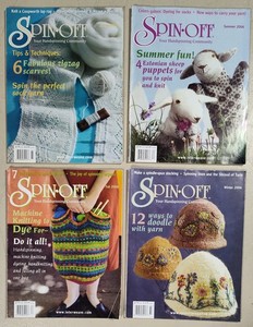 2006 Spin Off Handspinning Magazine Full Year 4 Issues Spring/Summer/Fall/Winter