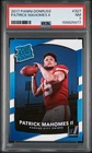 2017 PANINI DONRUSS #327 PATRICK MAHOMES II ROOKIE RC PSA 7