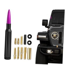 Chrome Antenna Car Truck Bullet Antenna 50 Car Bullet Antenna Radio Purple