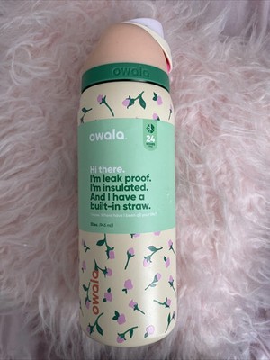 Owala Freesip 32oz Urban Outfitters UO Exclusive Tea Time Pink Water Bottle New