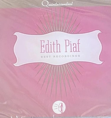 Edith Piaf Quintessential Series CD Sealed Import France Chanson La Vie En Rose