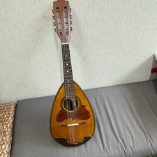 SUZUKI No.230 Mandolin Body Brown, Wood, Vintage , Great Sound