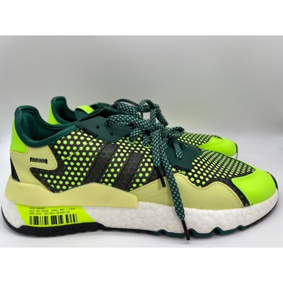 Adidas Nite Jogger Sneakers Green/White 3M Reflective EF5406 Men s Size 12 NWT