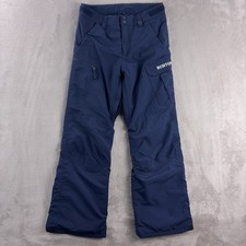 Burton Ski Snow Pants Womens Size Large Blue Winter Ski Boarding Waterproof