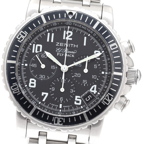 ZENITH Rainbow flyback 01/02.0470.405 El Primero Automatic Men's Watch_936335