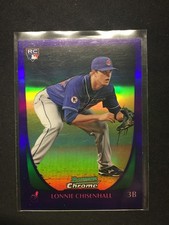 Chisenhall, Lonnie - 2011 Bowman Chrome - Purple Refractor