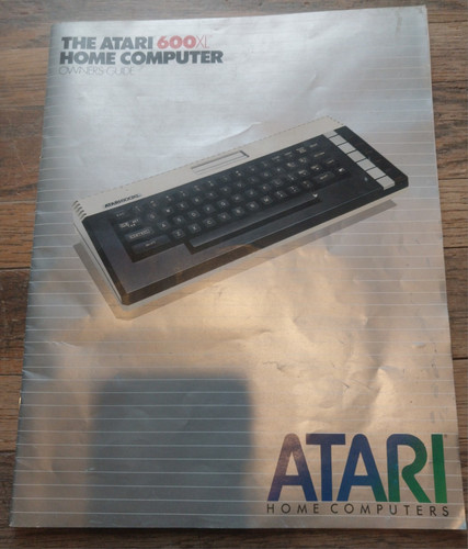 VTG 1983 Atari 600XL Home Computer W/Cords And Owners Manual Power Tested - Picture 13 of 23