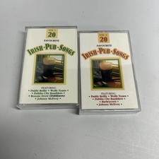 Various   20 Favourite Irish Pub Songs Vol 1  2 Cassette Tapes