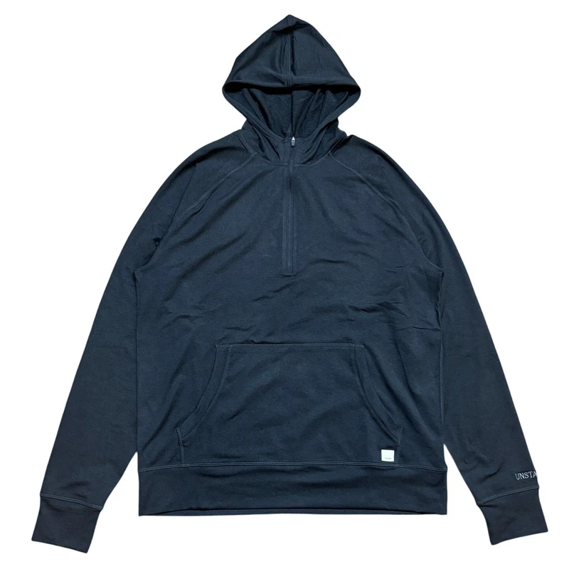 vuori ponto performance half zip dreamknit pullover gorpcore hoodie