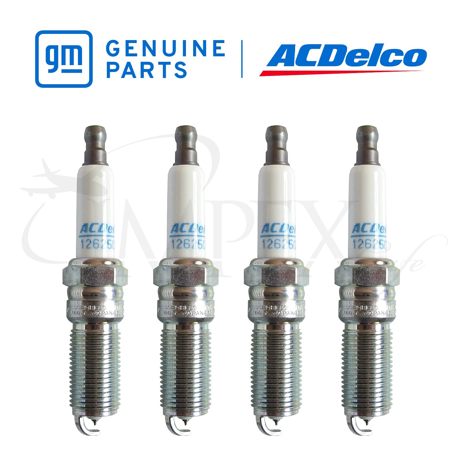 4 ACDelco 41-103 Iridium Spark Plugs OEM for Chevy GMC Buick Olds Pontiac New