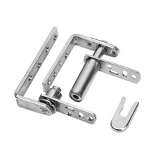 2pack Cafe Door Hinges,304 Stainless Steel Swinging Door Hardware Saloon1282