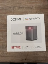 New XGIMI MoGo 2 Plus 1080P Portable Projector 400 Lumens Built In Speakers