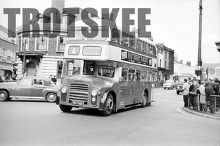 35mm Negative St Helens Leyland Titan East Lancs L41 FDJ341C St Helens 1966