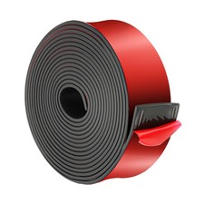 50mm Wide x 2mm Thick x 4.5M Long Neoprene Rubber Strip Self Adhesive Sheet