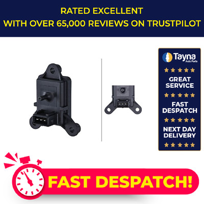 Boost Pressure Sensor fits FIAT SIENA 1.4 96 to 09 Hella 46531222 60809804 New
