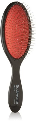 Wire Cushion Brush with Wire Bristles and Cushion Base