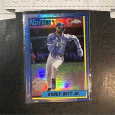 Topps 2025 Chrome Update 90CU-2 Bobby Witt Jr. Kansas City Royals Insert